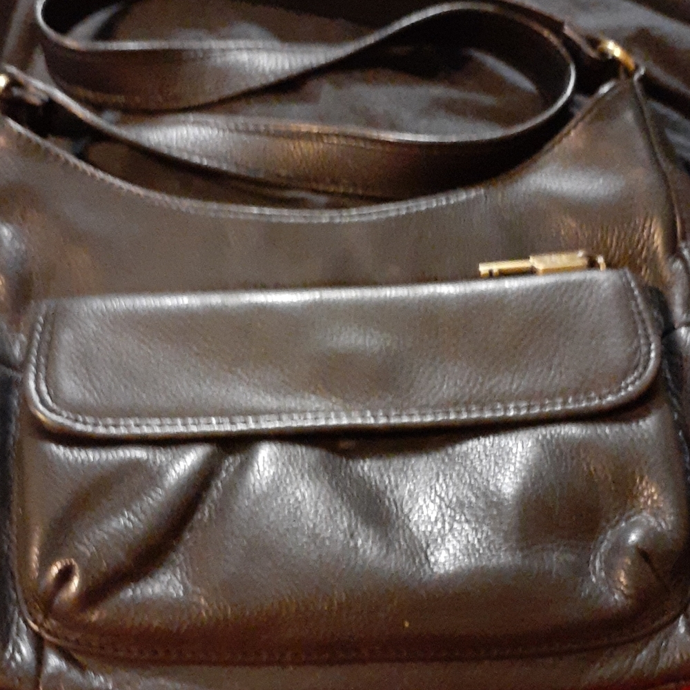 Vintage Fossil purse leather
